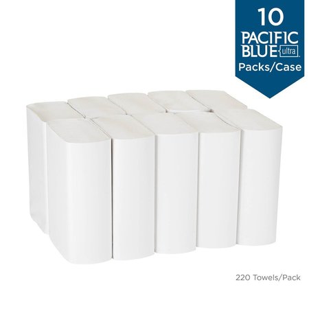 Georgia-Pacific Big Fold Premium Bigfold Paper Towels, White, 12 PK GPC20887
